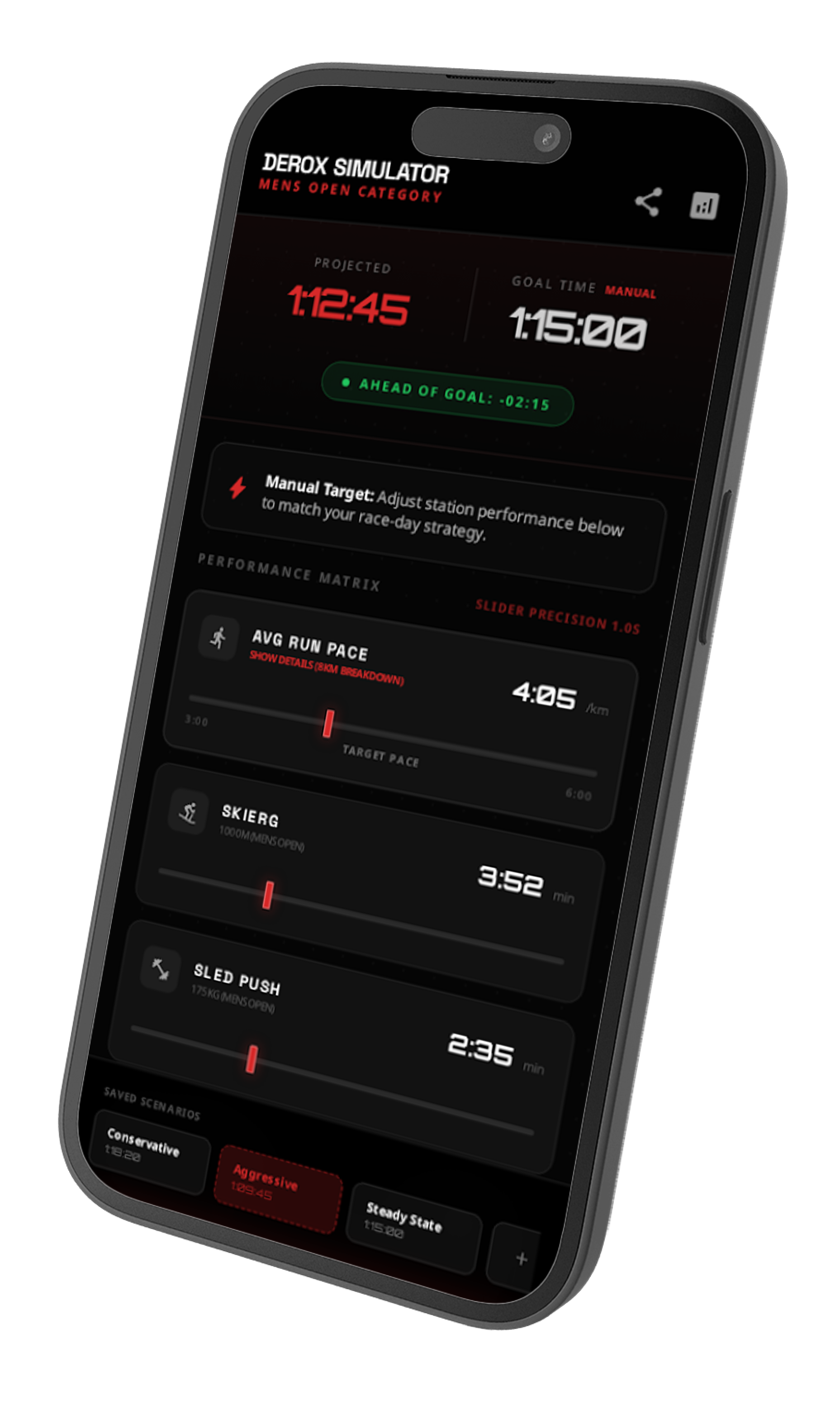 Derox Simulation Mockup